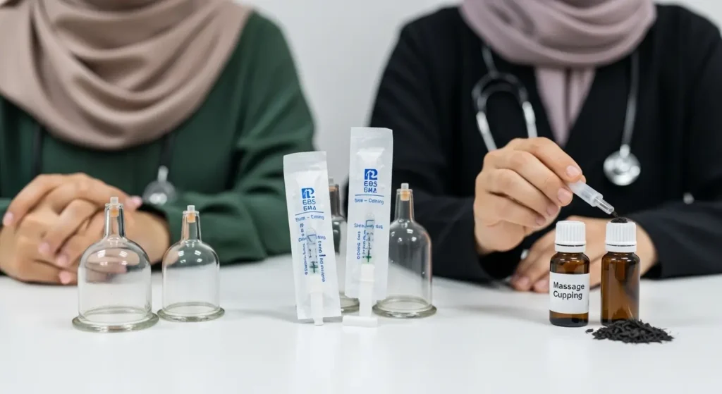 Les trois types de hijama - sèche, humide et glissante